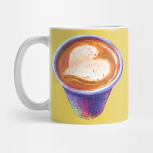 Heart Coffee To Go Mug